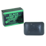 SUNFLOWER: FRESH CANNABIS BLACK HEMP SOAP – 5 OZ. (0.38LBS)