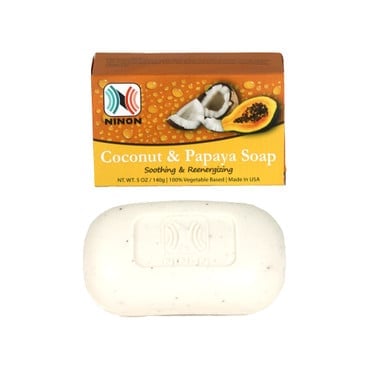 Ninon: Coconut & Papaya Soap – 5 oz.