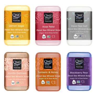 Set Of 6 Dead Sea Minerals Soap