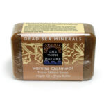 Dead Sea Minerals: Vanilla Oatmeal Shea/Argan Soap – 7 oz.