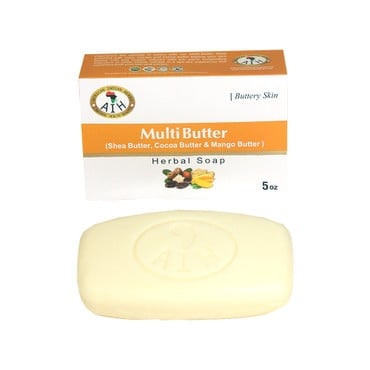 African Indian Herbs (AIH): Multi Butter Soap – 5 oz.