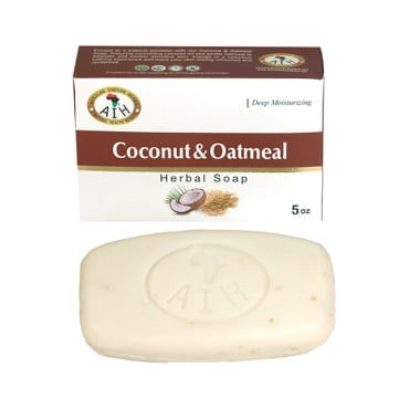 African Indian Herbs (AIH): Coconut Oatmeal Soap – 5 oz.