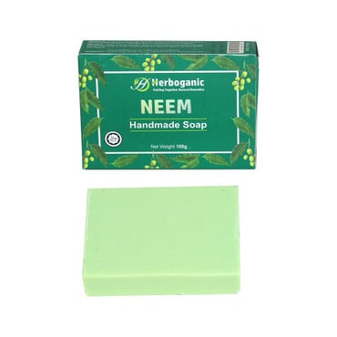 Herboganic: Handmade Neem Soap 100% Natural
