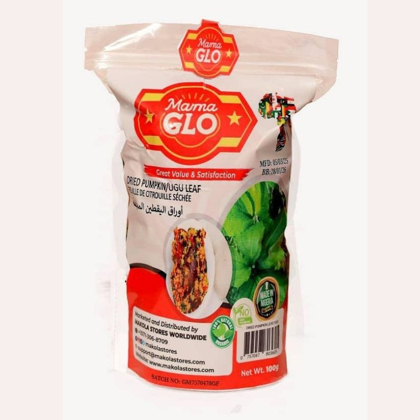 Mama Glo – Dried Pumpkin / Ugu leaf (100g)