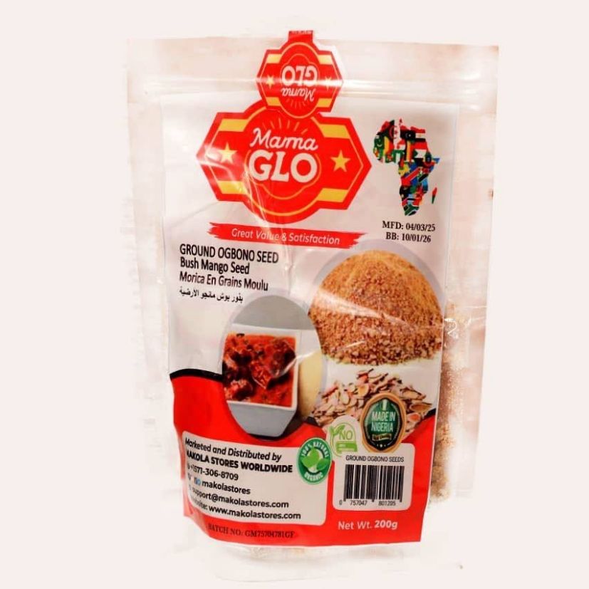 Mama Glo – Ground Ogbono/ Bush Mango Seed ( Soup Thickener) (300g)