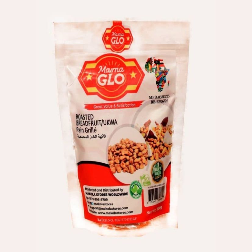 Mama Glo – Roasted Breadfruit / Ukwa (200g)