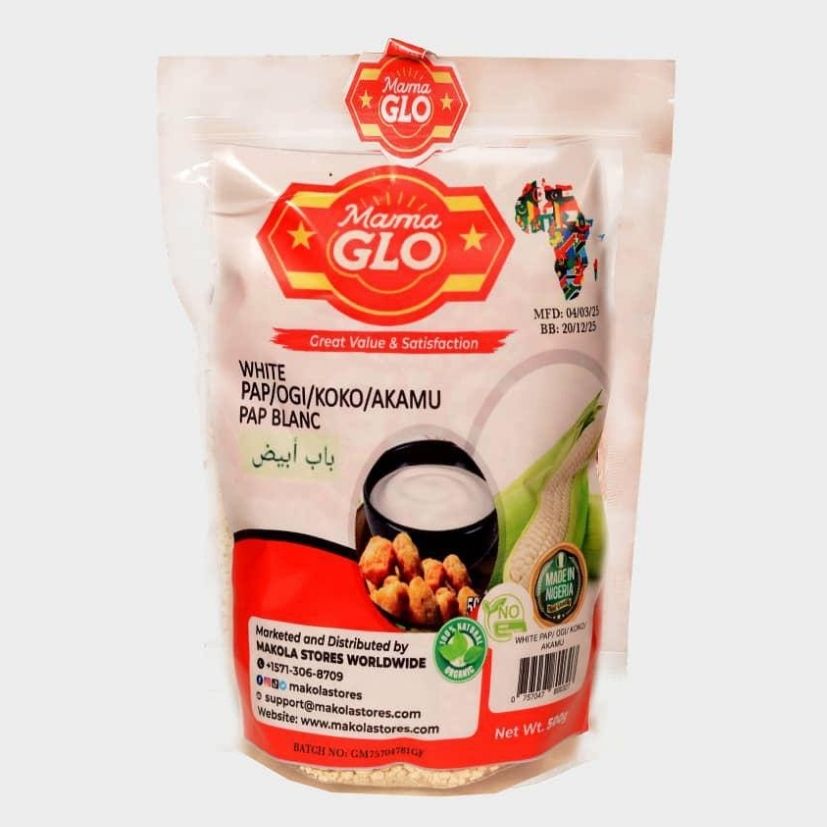 Mama Glo – Dried White Pap/Ogi/Akamu/Koko (500g)