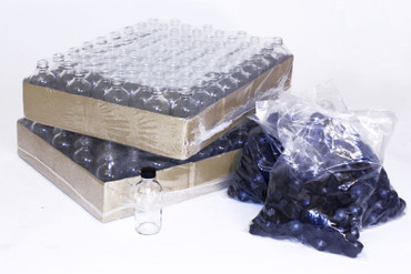 Case 4 oz. Boston Round Bottles – 128