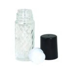 1 oz. Fancy Jumbo Glass ROLL-ON Bottles – Set Of 12