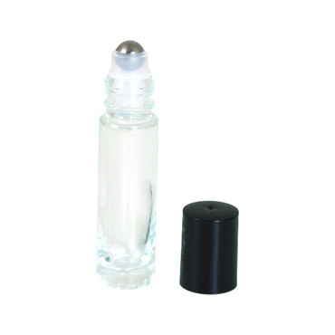 Steel Roll-On Glass Bottles – Set Of 12