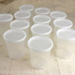32 oz. Clear Containers w/Lids 12 pk.