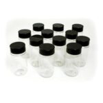 Set Of 12 Plastic Shaker Jars – 8 oz.