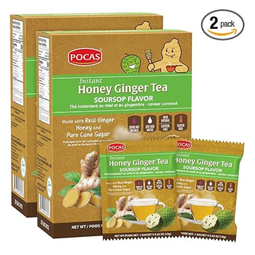 POCAS GINGER/SOURSOP TEA (1.234LBS)