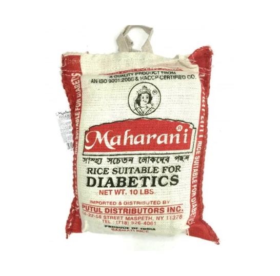 Maharani rice suitable for diabetics 10lb