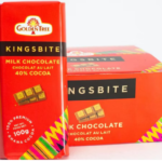“Mother’s Day Promo” 100g ( Big Size) Golden Tree Milk Chocolate Kingsbite – 40% Ghana Cocoa