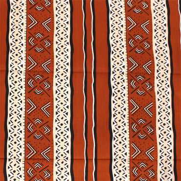 Striped Mud Print Fabric 6 Yd
