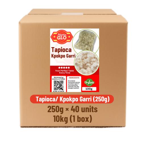 Mama Glo – Tapioca/ Kpokpo Garri-250g x 40 units (1 Box)