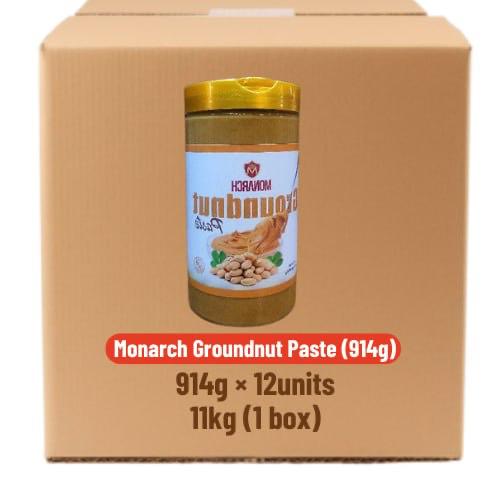 Monarch Groundnut Paste (Peanut Butter) 914g Each
