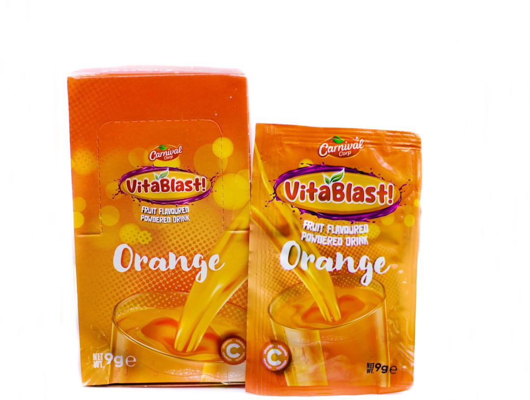 VitaBlast Orange Fruit Flavored Powdered Drink