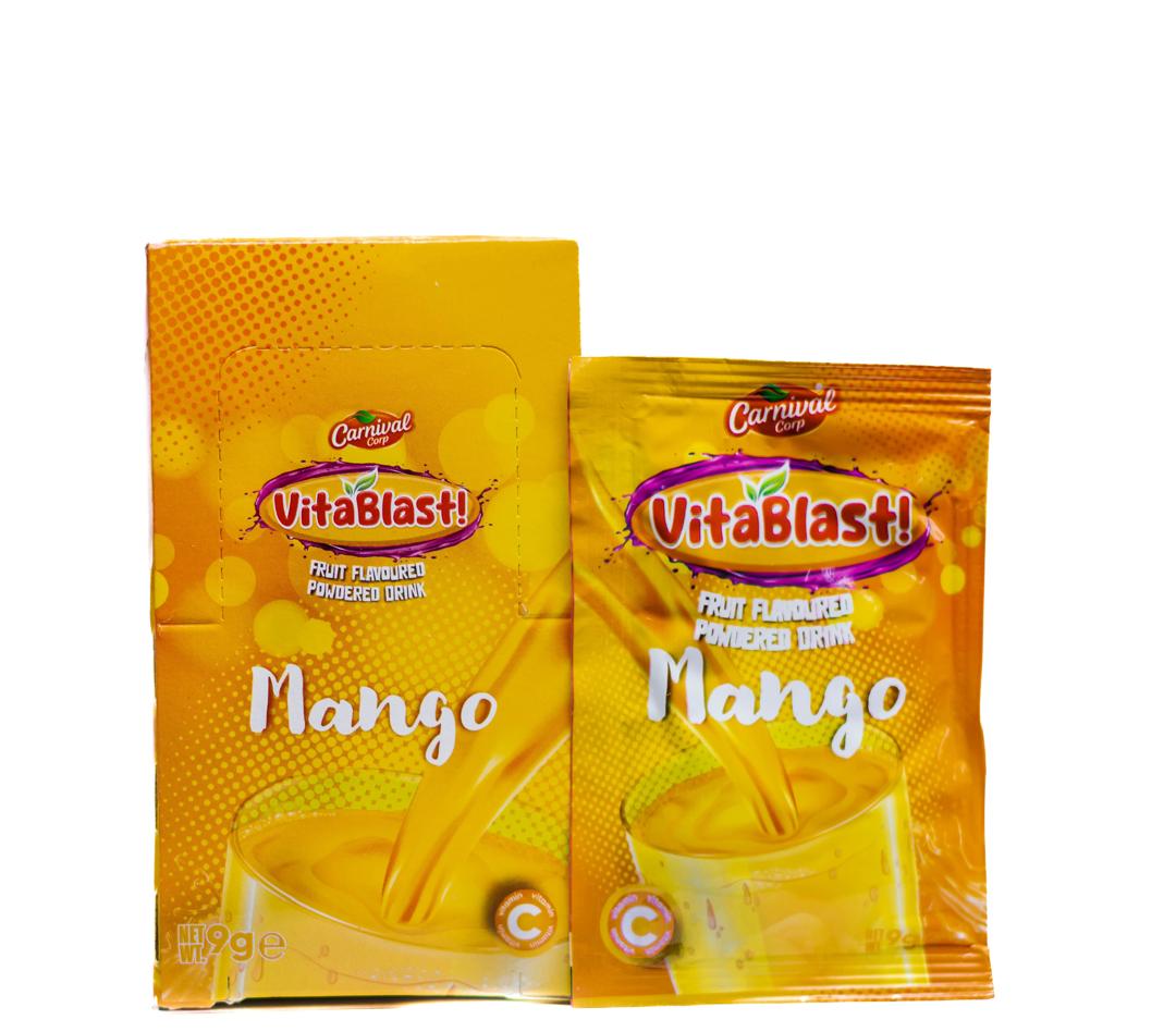VitaBlast Mango Fruit Flavored Powdered Drink