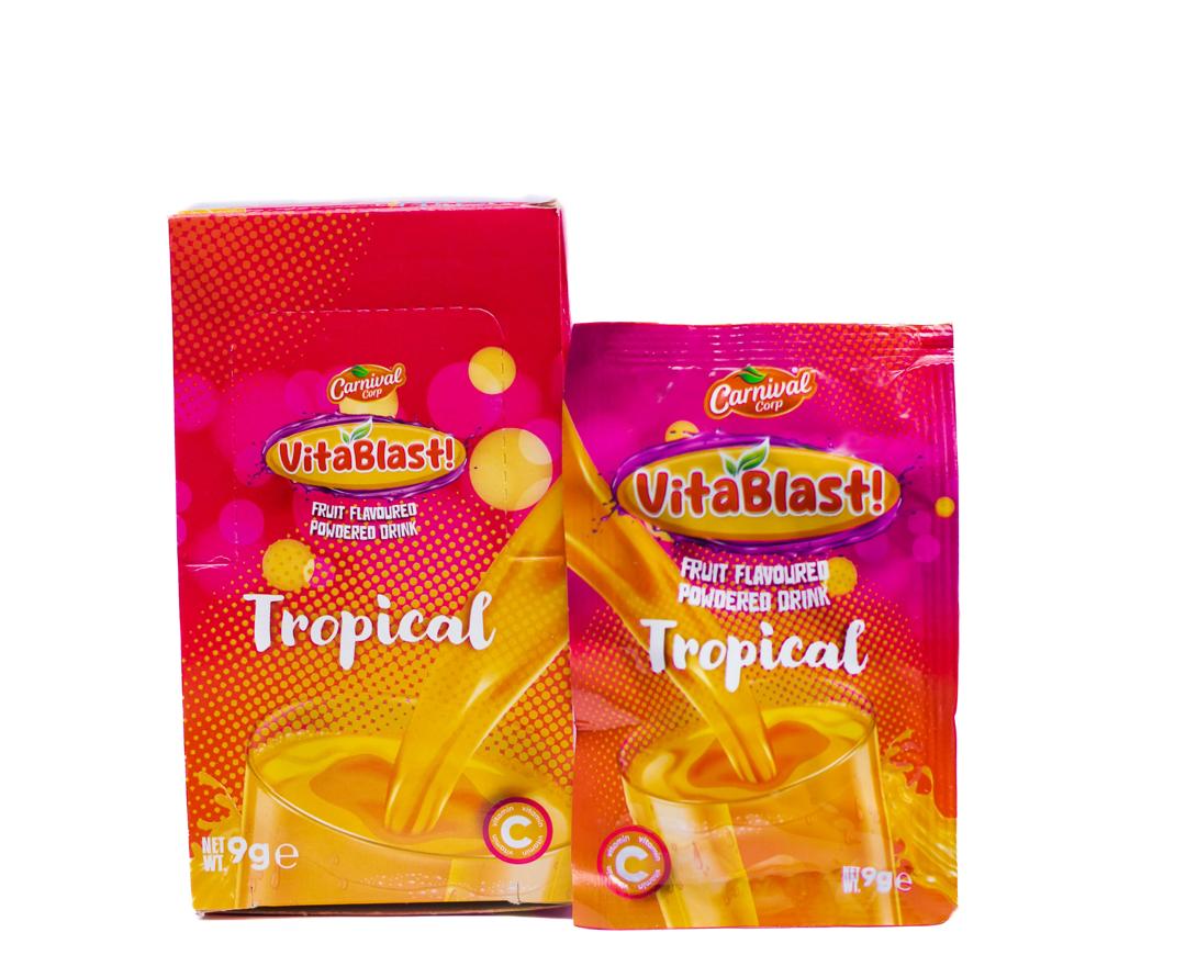 VitaBlast Tropical Fruit Flavored Powdered Drink