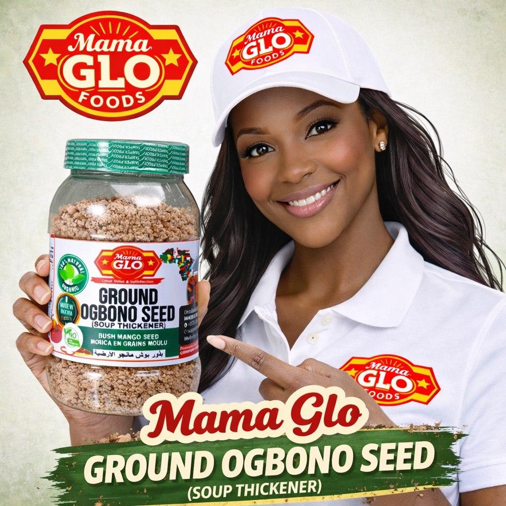 MaMa Ground Ogbono Seed/ Bushmango Seed ( Soup Thickener)