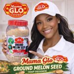 MaMa Glo Ground Melon Seeds/ Egwusi Seeds (Soup Thickener)