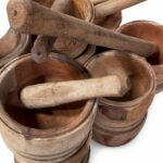 AFRICAN HANDMADE MORTAR FOR POUNDING.