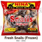 Fresh Snails (Frozen) 8oz – 32oz