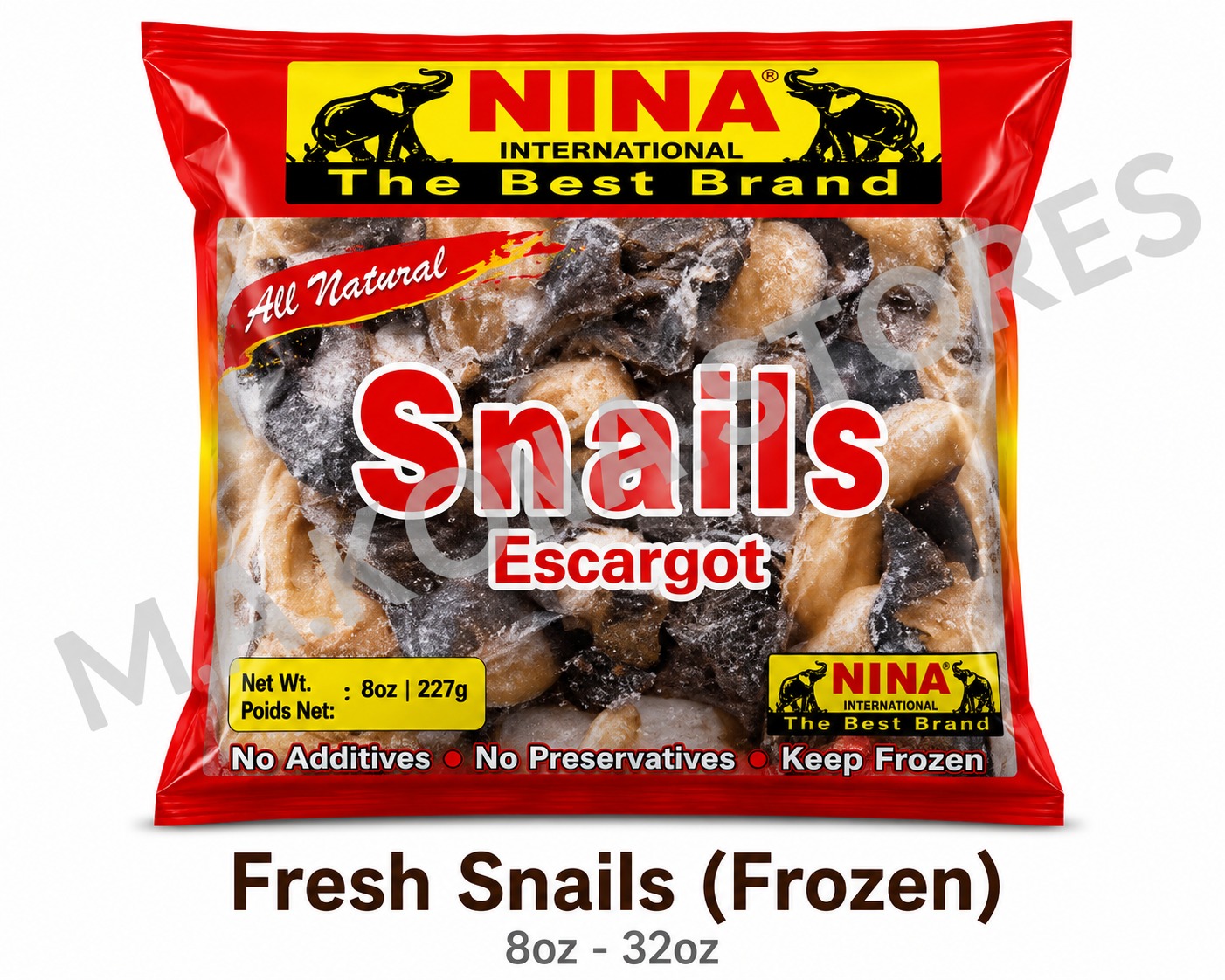 Fresh Snails (Frozen) 8oz – 32oz
