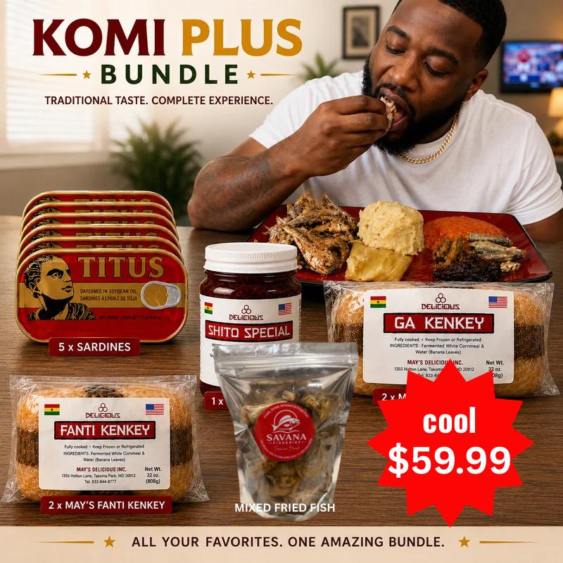 Komi ( Kenkey) Plus Bundle