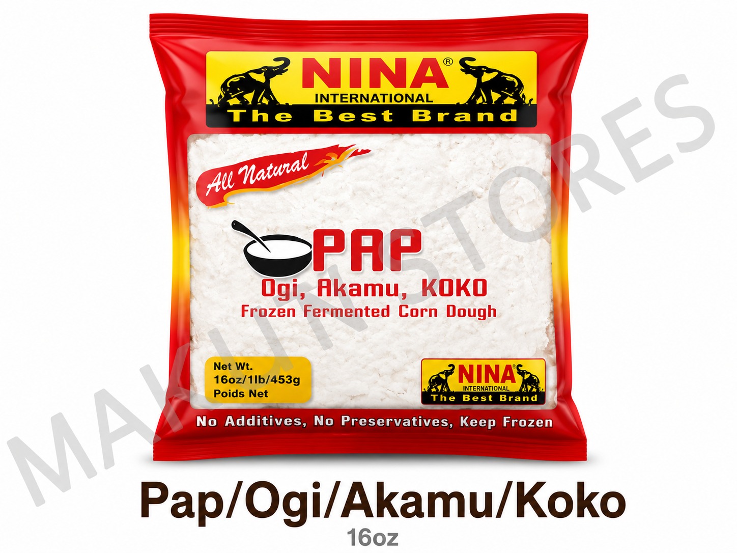 Nina Pap/Ogi/Akamu/Koko 16oz