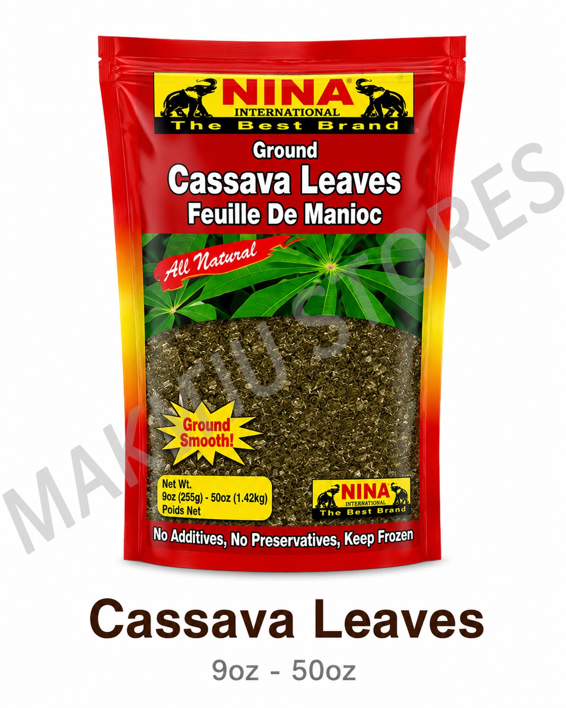 Nina cassava leaves 50oz