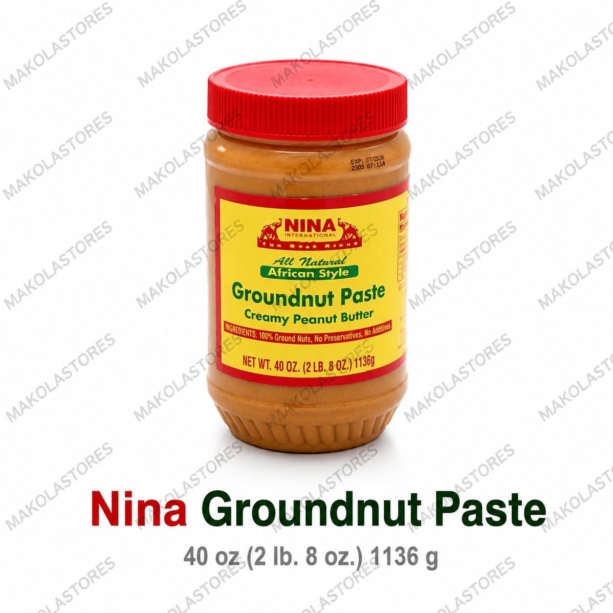 Nina groundnut paste 40oz