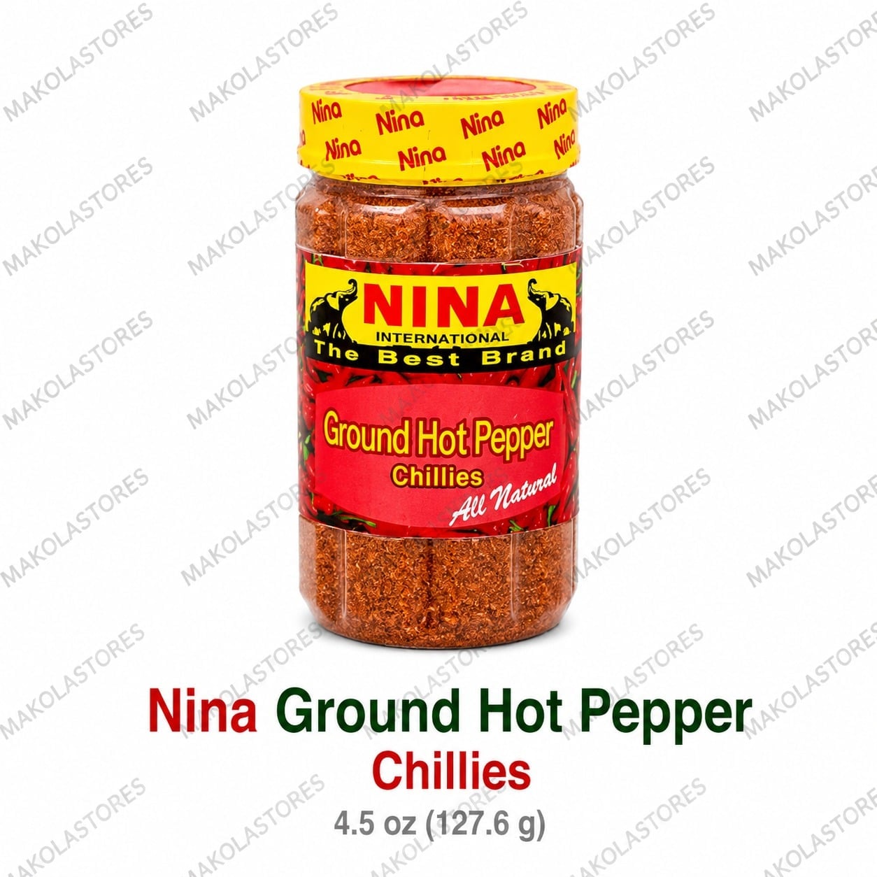 Nina ground hot pepper chillies 4.5oz