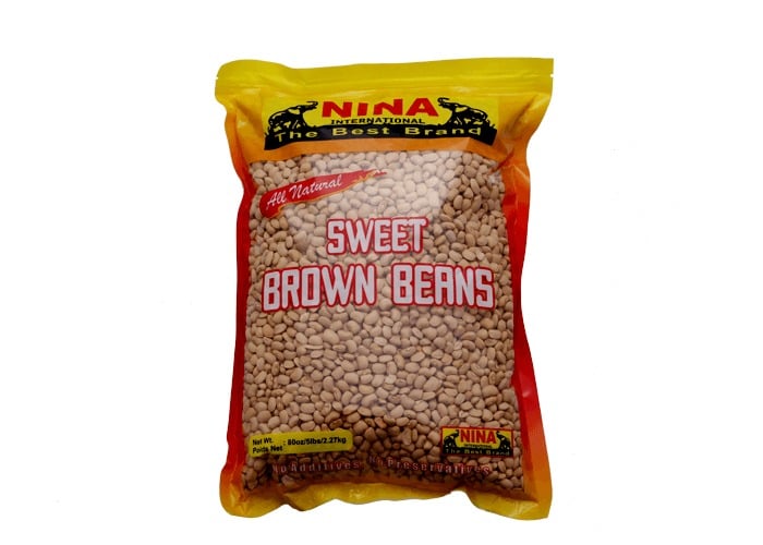 Sweet B Nina rown Beans 24oz/1.5lbs – 48oz/3lbs – 80oz/5lbs – 10 lbs
