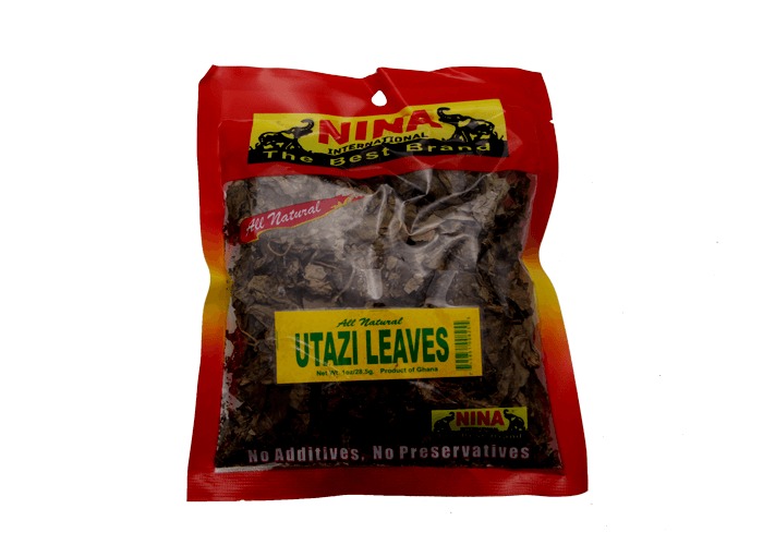 Nina Utazi Leaves 0.5oz – 1oz