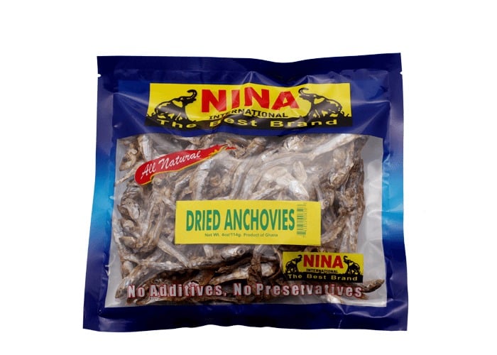 Nina Dried Anchovies 4oz