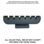 DAMAGED BLACK KWANZAA KINARA (2.0LBS)