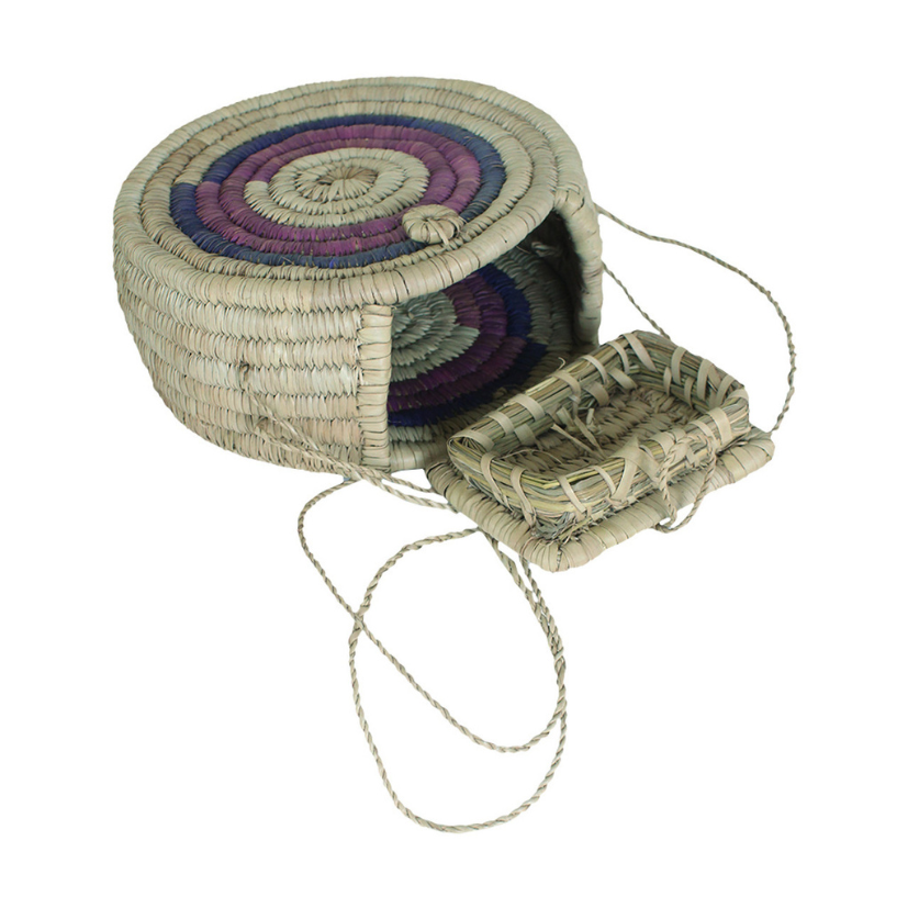 NIGERIAN WICKER PURSE