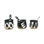 CAMEL BONE & WOOD SPICE CUP: ASSORTED
