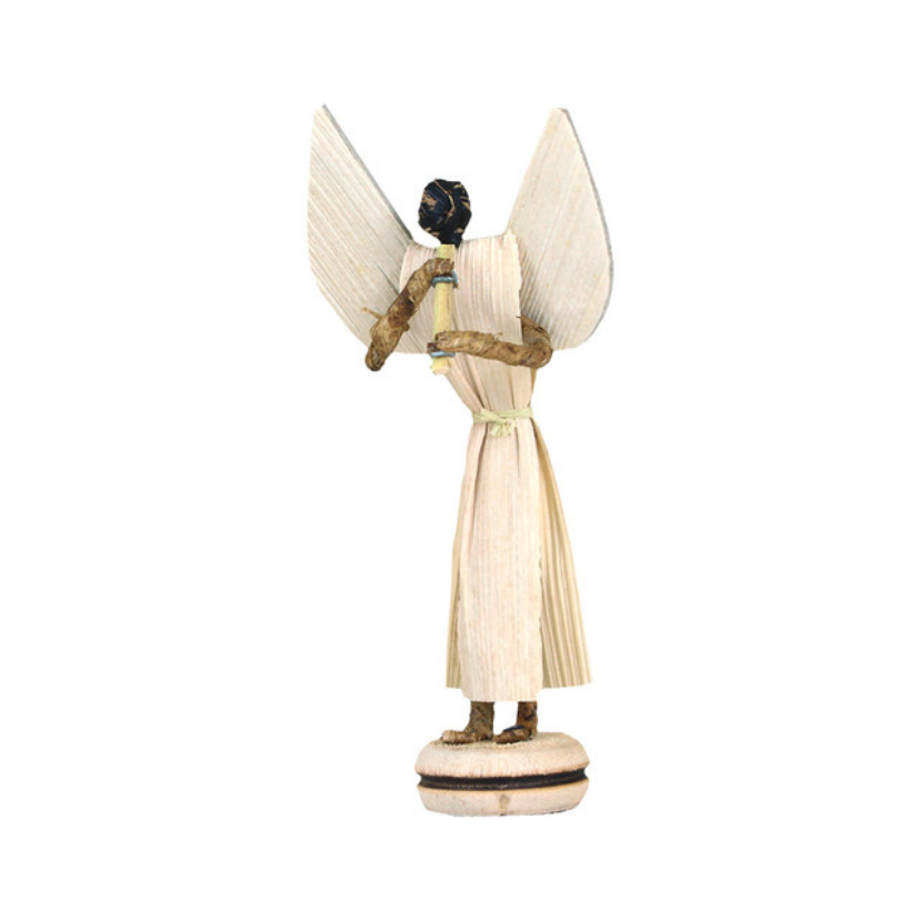 HANDMADE CORN HUSK ANGELS: ASSORTED