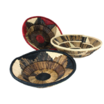 HAND WOVEN SWEET GRASS BOWLS: ASSORTED (0.97LBS)