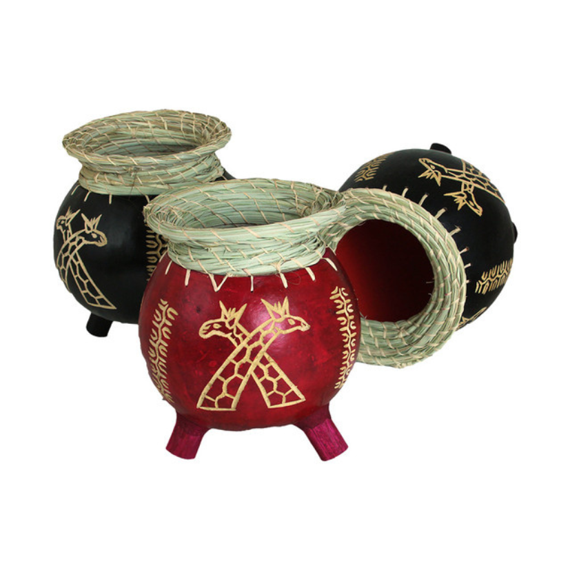 GOURD BASKET MEDIUM – ASSORTED COLORS (0.63LBS)