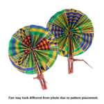 KENTE FOLDING FAN: PRINT A (0.18LBS)