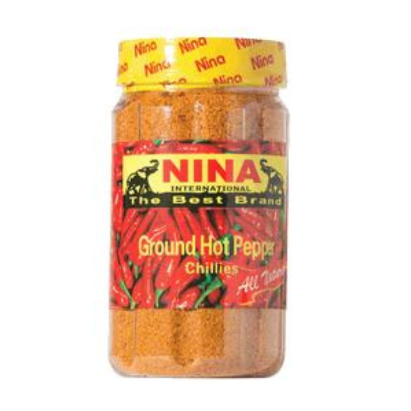 NINA – GROUND HOT PEPPER/ CHILI PEPPERS/ 6.5OZ (0.4LBS)