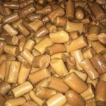 50 PIECES OF GHANA KUBE TOFFEE/NIGERIAN BABA DUDU/COCONUT CANDY (WHOLESALE AVAILABLE) (NANLBS)