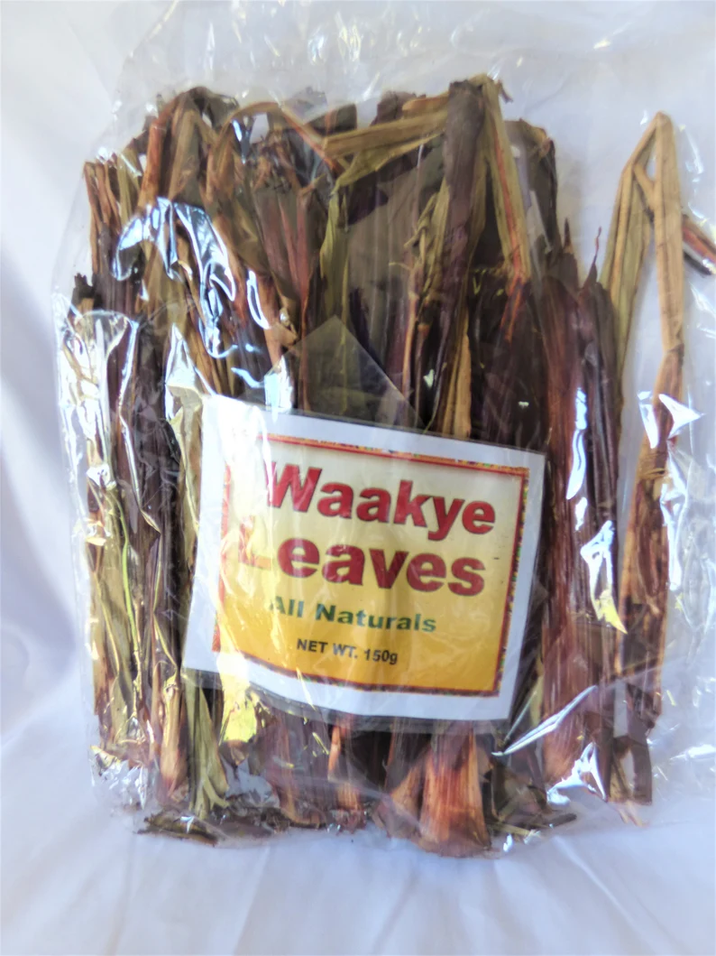WAAKYE LEAVES/RED SORGHUM LEAVES (200G) (0.44LBS)