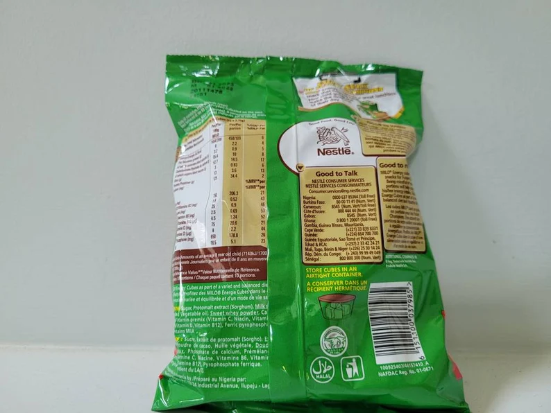 NESTLE CHOCO MILO 50 CUBES (0.3LBS)