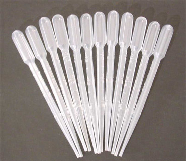 Set Of 12 Pipettes – Plastic 3 mL